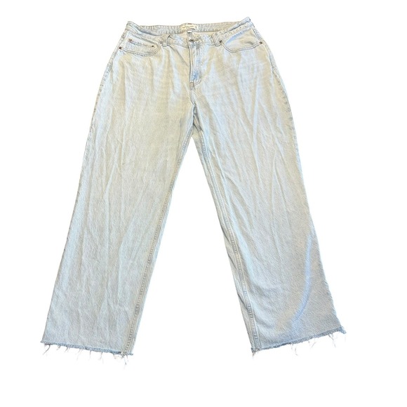 Abercrombie & Fitch Jeans‎ The Loose High Rise Curve Love Womens Size 33 (16) - Picture 3 of 10